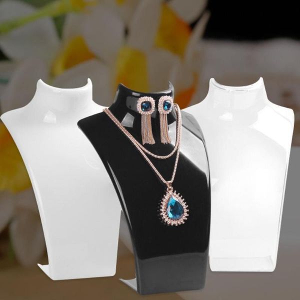 jewelry necklace earrings plastic mannequin bust display stand organizer holder trendy, Pink;blue
jewelry necklace earrings plastic mannequin bust display stand organizer holder trendy, Pink;blue