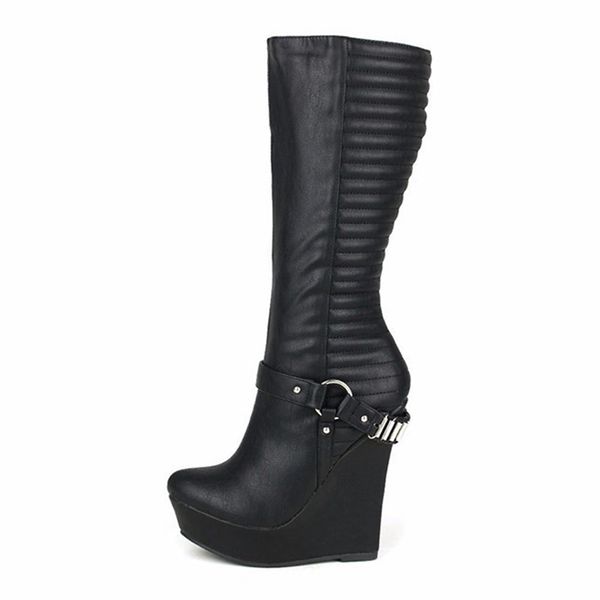 fashion new design for wrinkles round foot at knee cunha high leaping women's leather boots of 9ao8, Black
fashion new design for wrinkles round foot at knee cunha high leaping women's leather boots of 9ao8, Black