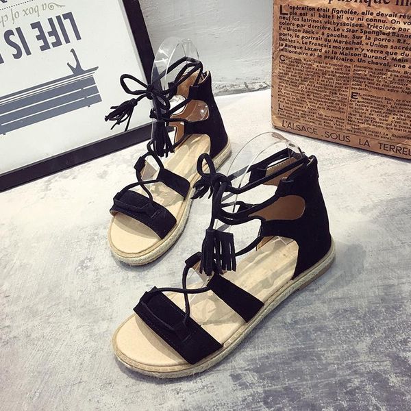 women cross strap high summer roman gladiator sandals strappy clip toe thong flat heel flip flops flock shoes sandalias mujer, Black
women cross strap high summer roman gladiator sandals strappy clip toe thong flat heel flip flops flock shoes sandalias mujer, Black