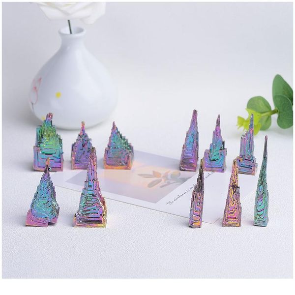 100% natural metal quartz pyramid bismuth ore quartz gemstone reiki healing stone home decoration raw qylynj, Black
100% natural metal quartz pyramid bismuth ore quartz gemstone reiki healing stone home decoration raw qylynj, Black