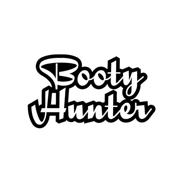 17.2cm*9.9cm fashion booty hunter car-styling car sticker vinyl decal black silver c15-3351
17.2cm*9.9cm fashion booty hunter car-styling car sticker vinyl decal black silver c15-3351
