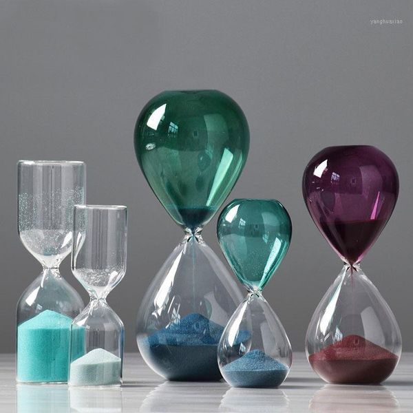 other clocks & accessories home deco glass hourglass sand timer purple red green blue coffee shop decoration adornment student birthday gif1
other clocks & accessories home deco glass hourglass sand timer purple red green blue coffee shop decoration adornment student birthday gif1