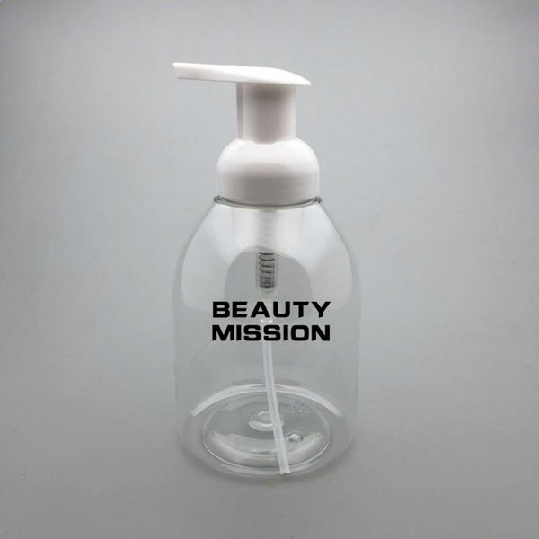 beauty mission 10pcs/lot 500ml empty shampoo lotion refillable bottles clear foam pump soap dispenser
beauty mission 10pcs/lot 500ml empty shampoo lotion refillable bottles clear foam pump soap dispenser