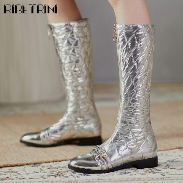 boots ribetrini genuine leather ladies zipper buckle silver shoes brand women low heel casual design winter, Black
boots ribetrini genuine leather ladies zipper buckle silver shoes brand women low heel casual design winter, Black