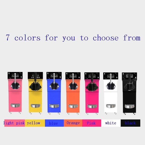 ice cream maker machine single head for soft ice cream seven colors stainless steel machine for sale
ice cream maker machine single head for soft ice cream seven colors stainless steel machine for sale