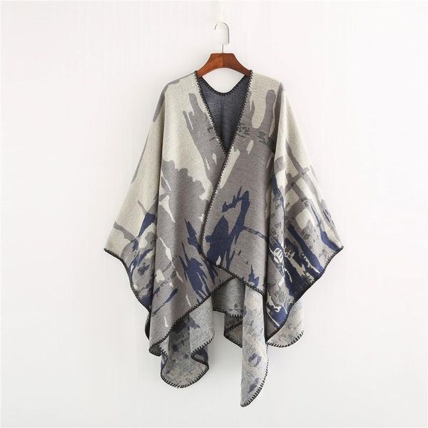 scarves 2021 autumn and winter european american style fashion camouflage cashmere jacquard lengthened shawl scarf women, Blue;gray
scarves 2021 autumn and winter european american style fashion camouflage cashmere jacquard lengthened shawl scarf women, Blue;gray