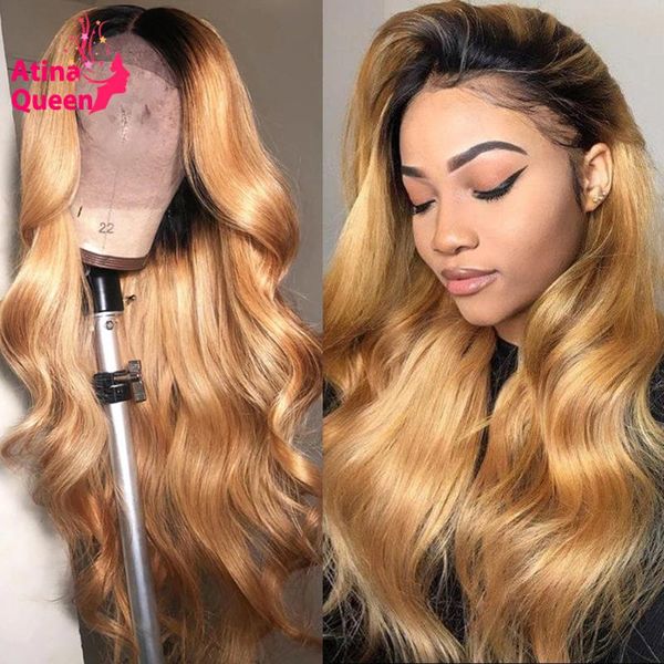 lace wigs ombre 4/27 colored wig hd transparent loose wave preplucked dark roots honey blonde front human hair remy brazilian, Black;brown
lace wigs ombre 4/27 colored wig hd transparent loose wave preplucked dark roots honey blonde front human hair remy brazilian, Black;brown