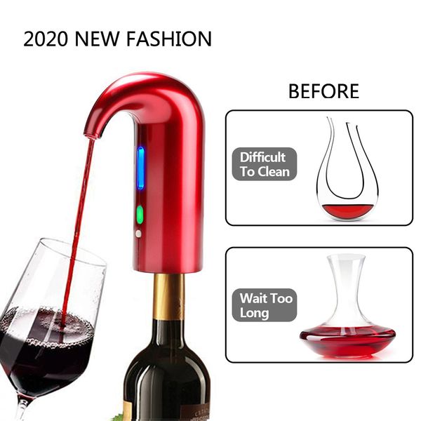 electric decanter one touch portable pourer aerator dispenser pump usb rechargeable cider decanter pourer wine accessories
electric decanter one touch portable pourer aerator dispenser pump usb rechargeable cider decanter pourer wine accessories