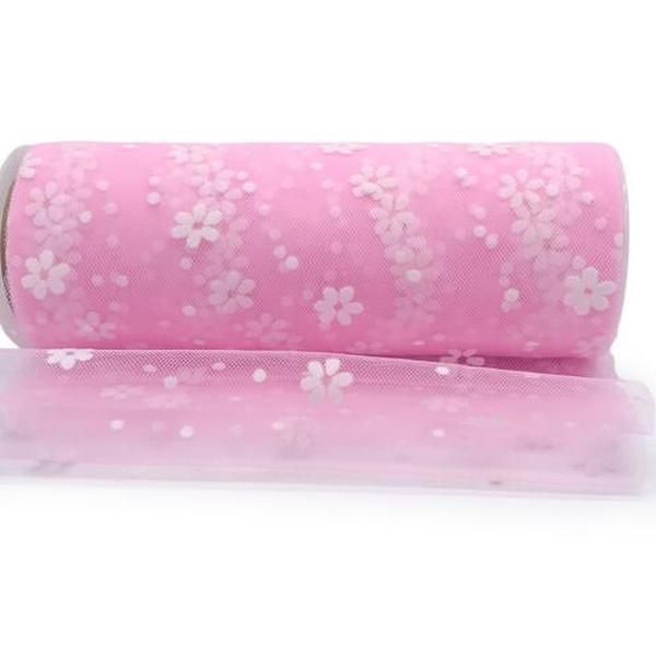 1pcs 15cmx9m beautiful tulle flocking floret net yarn fabric wedding decor organza tulle diy skirt wedding party supplies wmtaeq
1pcs 15cmx9m beautiful tulle flocking floret net yarn fabric wedding decor organza tulle diy skirt wedding party supplies wmtaeq