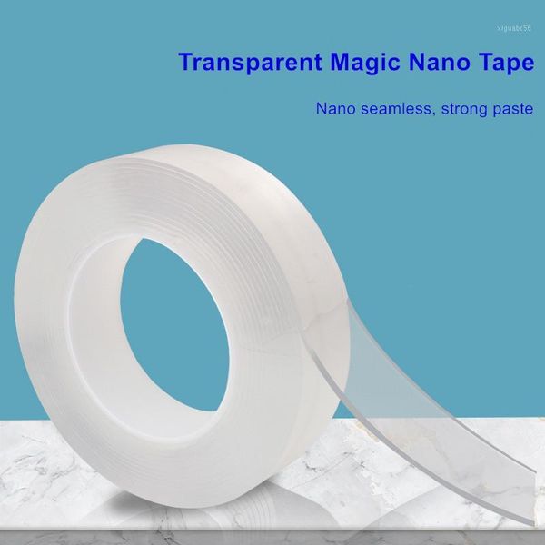 transparent magic nano tape washable reusable double-sided tape adhesive nano-no trace paste removable glue cleanable household1
transparent magic nano tape washable reusable double-sided tape adhesive nano-no trace paste removable glue cleanable household1
