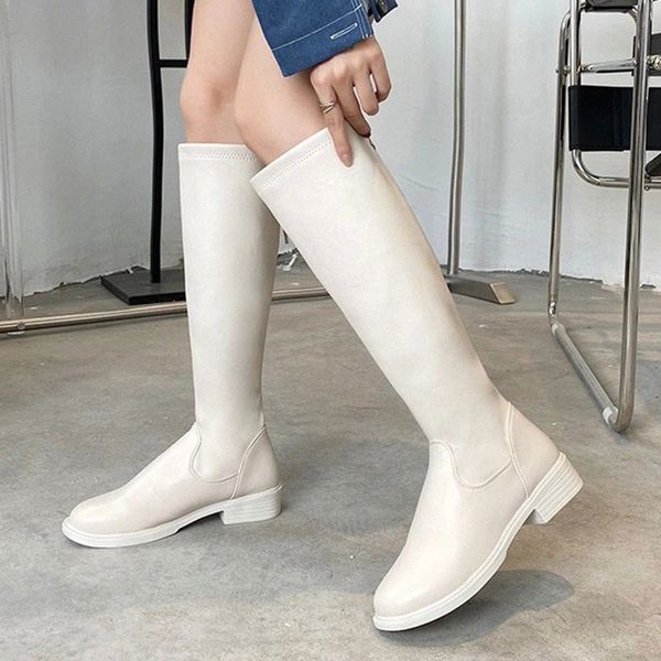 lucyever autumn winter knee high leather boots women comfortable low heel platform shoes woman waterproof long riding boot lady #sq9d, Black
lucyever autumn winter knee high leather boots women comfortable low heel platform shoes woman waterproof long riding boot lady #sq9d, Black