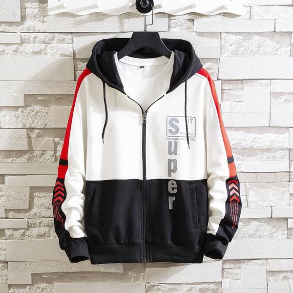 youth cardigan spring 2020 korean men fashion trend hoodie hooded casual sportswear slim fit hoodies version sweatshirts nsrtq, Black
youth cardigan spring 2020 korean men fashion trend hoodie hooded casual sportswear slim fit hoodies version sweatshirts nsrtq, Black