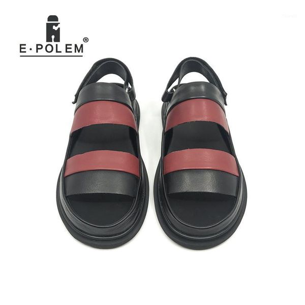 fashion summer men genuine leather sandals rome gladiator male casual platform sandal shoes black/red 20201
fashion summer men genuine leather sandals rome gladiator male casual platform sandal shoes black/red 20201