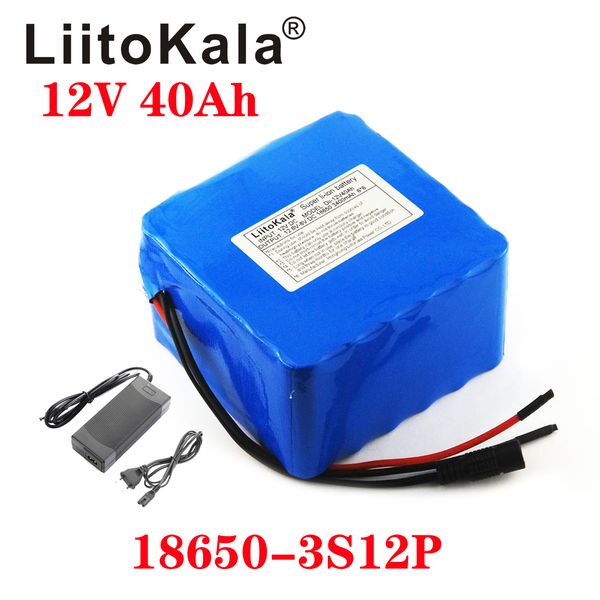 liitokala 12v 40ah 3s12p 11.1v 12.6v lithium battery pack for inverter xenon lamp solar street light sightseeing car etc
liitokala 12v 40ah 3s12p 11.1v 12.6v lithium battery pack for inverter xenon lamp solar street light sightseeing car etc
