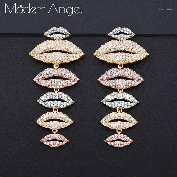 modemangel fashion cubic zirconia lips shape big long earring for women jewelry wedding brincos boucle d'oreille1, Silver
modemangel fashion cubic zirconia lips shape big long earring for women jewelry wedding brincos boucle d'oreille1, Silver