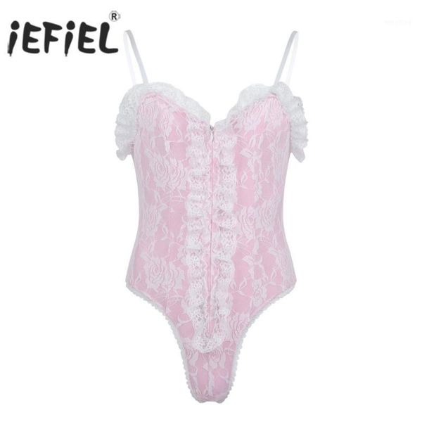 iefiel mens gay lingerie body suit straps high cut teddies ruffle lace bodysuit catsuit special nightwear sissy clubwear1, Black;brown
iefiel mens gay lingerie body suit straps high cut teddies ruffle lace bodysuit catsuit special nightwear sissy clubwear1, Black;brown