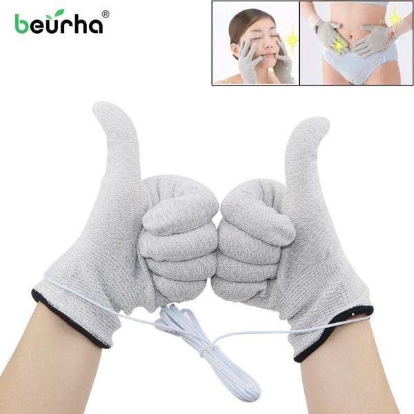 electric glove massager body massage for electric muscle stimulator hand pain relief therapy with a wire silver plated fiber1 
electric glove massager body massage for electric muscle stimulator hand pain relief therapy with a wire silver plated fiber1