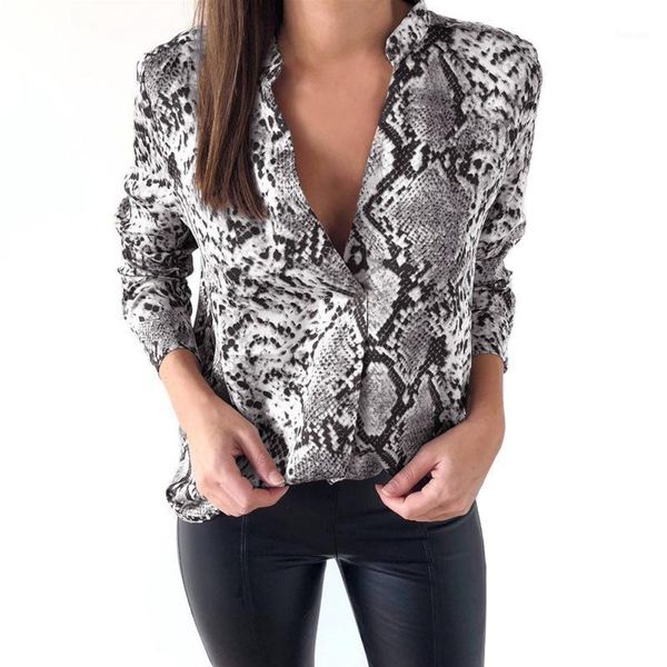 fashion women long sleeve snake blouse v neck shirt ladies party dames streetwear blusas femininas elegant plus size new1, White
fashion women long sleeve snake blouse v neck shirt ladies party dames streetwear blusas femininas elegant plus size new1, White
