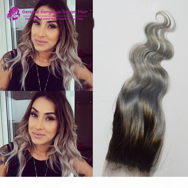 two tone body wave lace closure brazilian hair 1b grey ombre lace closure bleached knots 4x4 middle 3 part 10"-20, Black;brown
two tone body wave lace closure brazilian hair 1b grey ombre lace closure bleached knots 4x4 middle 3 part 10"-20, Black;brown