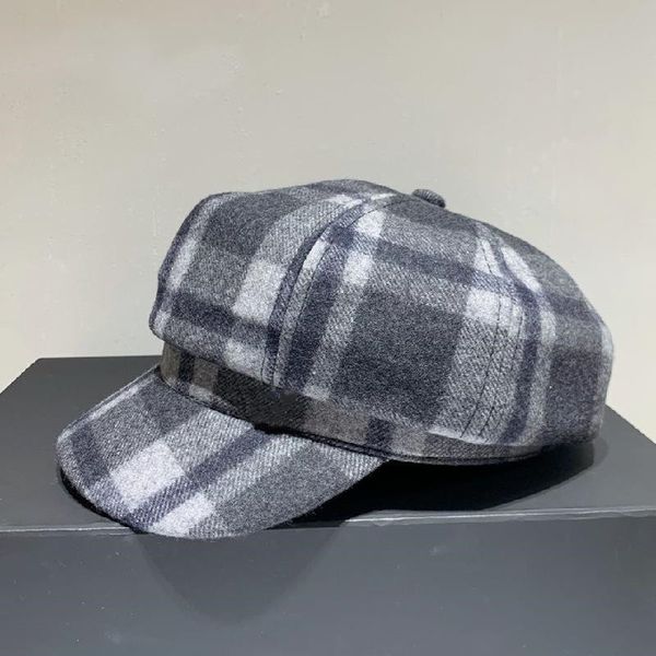 2020 autumn and winter new ladies octagonal hat wool pumpkin hat plaid with wash shui pi brim delivery, Yellow
2020 autumn and winter new ladies octagonal hat wool pumpkin hat plaid with wash shui pi brim delivery, Yellow