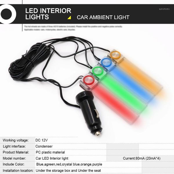 4pcs car atmosphere lights rgb led strip light colors car styling decorative lamps interior lamp auto backlight accessories 12v1
4pcs car atmosphere lights rgb led strip light colors car styling decorative lamps interior lamp auto backlight accessories 12v1