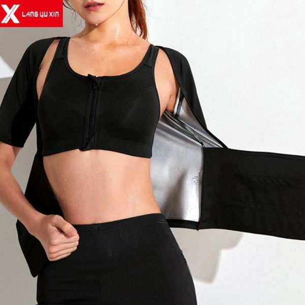 yoga outfits female abdominal exercise short sleeve sweat gym running thin waist fat burning tight sweating large size shirt1, White;red
yoga outfits female abdominal exercise short sleeve sweat gym running thin waist fat burning tight sweating large size shirt1, White;red