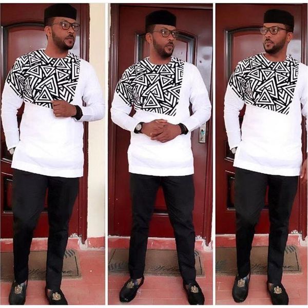 h&d african no cap dashiki men pants suits embroidered african style long sleeve and trousers set men's clothing, Red
h&d african no cap dashiki men pants suits embroidered african style long sleeve and trousers set men's clothing, Red