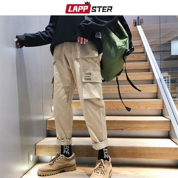 lappster men hip hop cargo overalls mens streetwear joggers male sweat khaki korean fashions track pants 201110, Black
lappster men hip hop cargo overalls mens streetwear joggers male sweat khaki korean fashions track pants 201110, Black