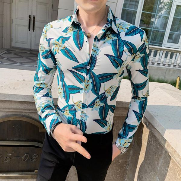 men's slim fit shirts 2021 spring social nightclub party blouse homme soft comfort men clothing camisa masculina, White;black
men's slim fit shirts 2021 spring social nightclub party blouse homme soft comfort men clothing camisa masculina, White;black