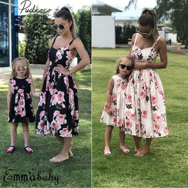 family matching outfits 2021 brand sets mother daughter boho floral maxi dress sleeveless strap knee-length sundress1, Blue
family matching outfits 2021 brand sets mother daughter boho floral maxi dress sleeveless strap knee-length sundress1, Blue