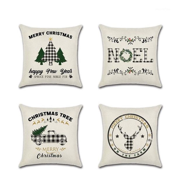 black plaid cushion cover merry christmas tree deer car printed cotton linen pillowcase sofa home xmas navidad new year decor1
black plaid cushion cover merry christmas tree deer car printed cotton linen pillowcase sofa home xmas navidad new year decor1