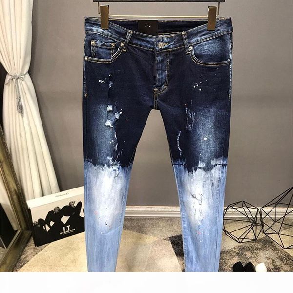 designer jeans 2 mens distressed skinny ripped destroyed trousers slim motorcycle moto biker punk slim denim luxury holes pants, Blue
designer jeans 2 mens distressed skinny ripped destroyed trousers slim motorcycle moto biker punk slim denim luxury holes pants, Blue