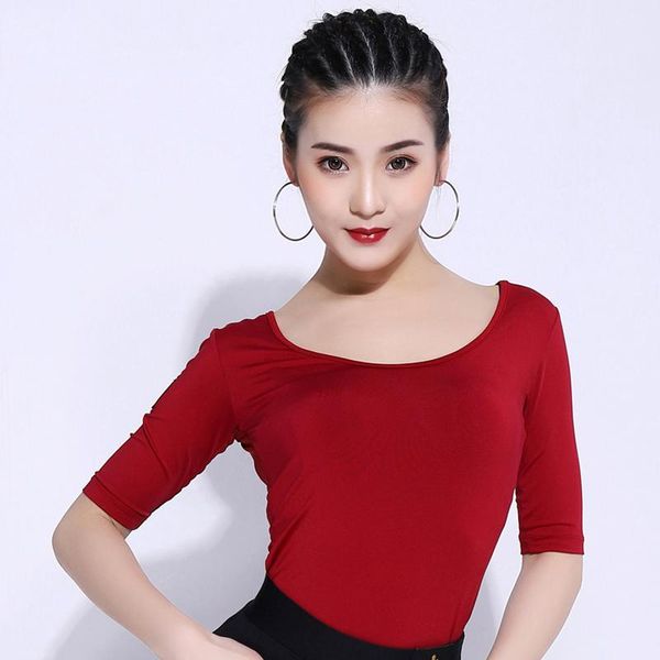 stage wear latin dance red/black /brown shirts women dancing practice clothes stardand ballroom comfort vdb275, Black;red
stage wear latin dance red/black /brown shirts women dancing practice clothes stardand ballroom comfort vdb275, Black;red