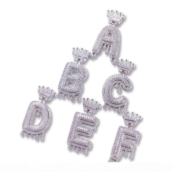 custom name jewelry crown bail initials letters chain necklaces pendant micro paved zircon necklace halloween gift, Silver
custom name jewelry crown bail initials letters chain necklaces pendant micro paved zircon necklace halloween gift, Silver