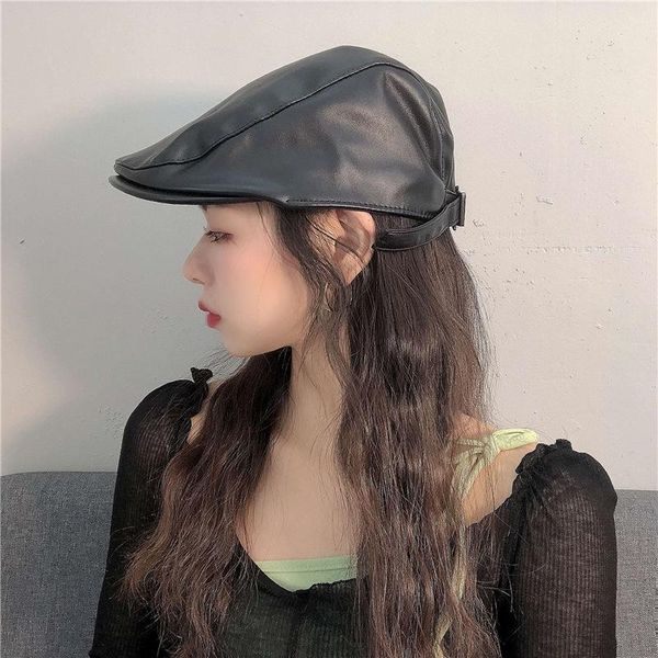 berets autumn and winter women's beret retro wild cap pure color men women mz-209, Blue;gray
berets autumn and winter women's beret retro wild cap pure color men women mz-209, Blue;gray