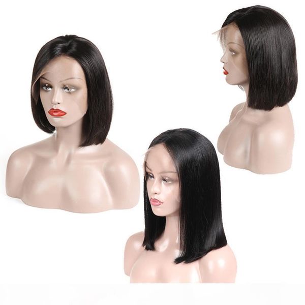 human hair lace frontal wigs with baby hair natural hairline straight short bob wig for black women non remy straight virgin hair, Black;brown
human hair lace frontal wigs with baby hair natural hairline straight short bob wig for black women non remy straight virgin hair, Black;brown
