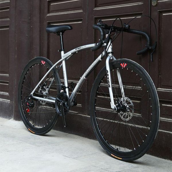 bicycle road bike variable speed dead man racing bends inflatable solid tire women student adult
bicycle road bike variable speed dead man racing bends inflatable solid tire women student adult