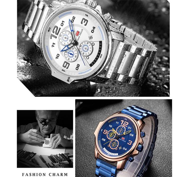 luxury waterproof men watch date full steel business casual fashion stainless steel watch men sports large dial watch relogio masculino, Slivery;brown
luxury waterproof men watch date full steel business casual fashion stainless steel watch men sports large dial watch relogio masculino, Slivery;brown