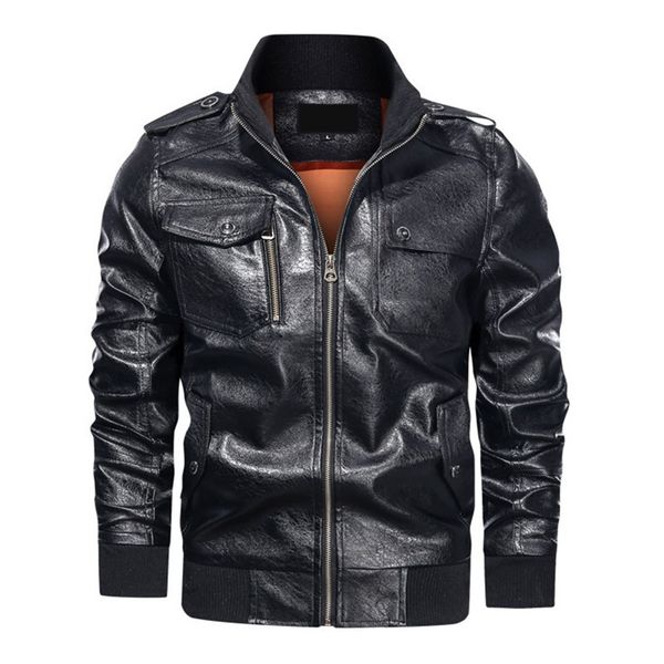 men's motorcycle jacket coat men casual slim fit stand collar pu leather jackets male jaqueta de couro 5xl, Black;brown
men's motorcycle jacket coat men casual slim fit stand collar pu leather jackets male jaqueta de couro 5xl, Black;brown