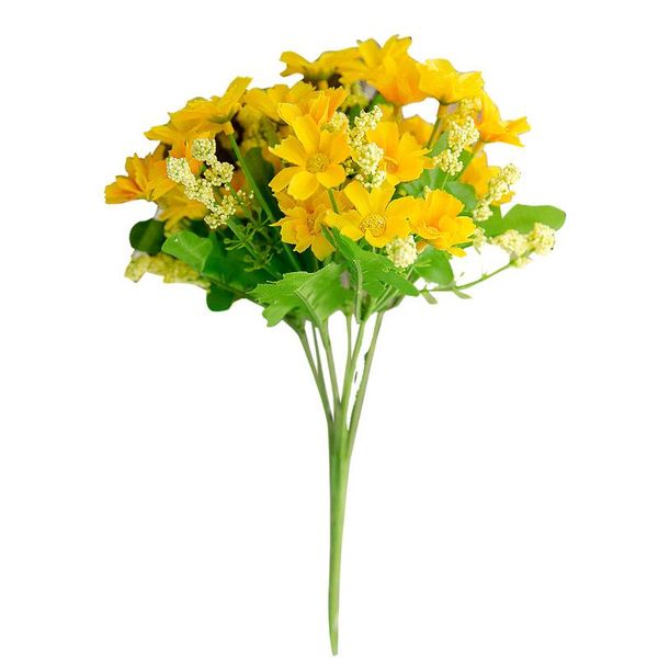 28 heads 33cm / 13 inch artificial flowers fake flowers chrysanthemum small daisies soft home decoration wedding holiday gift
28 heads 33cm / 13 inch artificial flowers fake flowers chrysanthemum small daisies soft home decoration wedding holiday gift