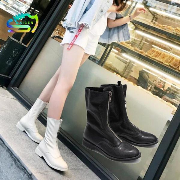 naicen women sheepskin mid-calf boots front zipper winter boots natural leather woman shoes red black zapatos de mujer zip
naicen women sheepskin mid-calf boots front zipper winter boots natural leather woman shoes red black zapatos de mujer zip