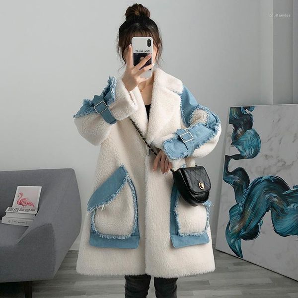 wool fur korean oversized real female jacket thicken warm winter coats women2020 sheep shearing coat femmes manteaux zjt6521, Black
wool fur korean oversized real female jacket thicken warm winter coats women2020 sheep shearing coat femmes manteaux zjt6521, Black