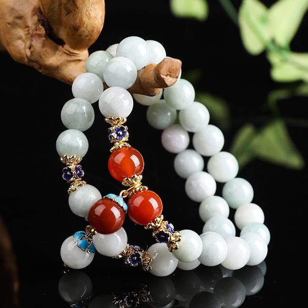 myanmar jade bracelet jadeite a goods hand string tibetan jewelry ethnic style hand string scenic spot, Black
myanmar jade bracelet jadeite a goods hand string tibetan jewelry ethnic style hand string scenic spot, Black
