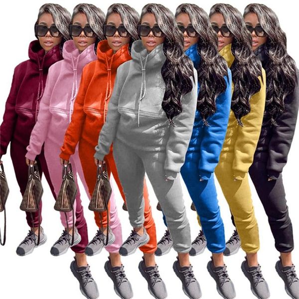 2020 women designer sportswear 2 piece set plain hoodies leggings fashion s-2xl sweatsuit fall winter casual clothing pullover capris, Black;gray
2020 women designer sportswear 2 piece set plain hoodies leggings fashion s-2xl sweatsuit fall winter casual clothing pullover capris, Black;gray