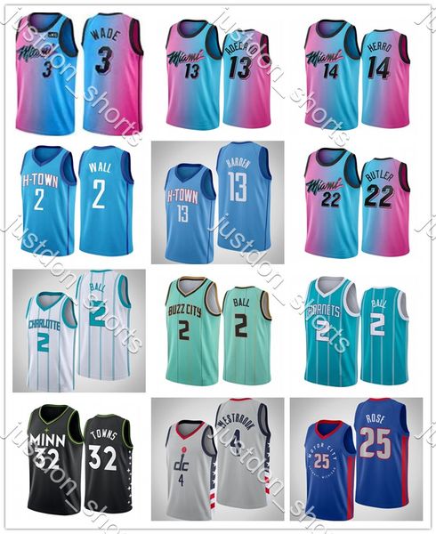 mens wade 3 herro 14 nunn 25 butler 22 harden 13 wall 2 ball 2 westbrook 4 rose 25 towns 32 embroidery city black edition jerseys shirts, Black;red
mens wade 3 herro 14 nunn 25 butler 22 harden 13 wall 2 ball 2 westbrook 4 rose 25 towns 32 embroidery city black edition jerseys shirts, Black;red