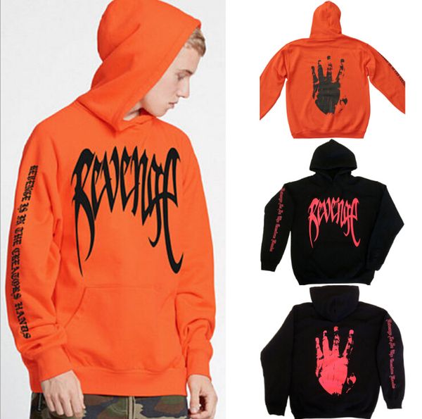 loose men's hoodie fashion men's clothing revenge'kill english letter printing men's pullover hooded sweater palm sweats, Black
loose men's hoodie fashion men's clothing revenge'kill english letter printing men's pullover hooded sweater palm sweats, Black