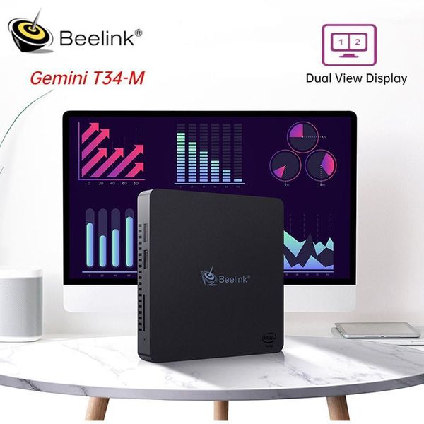 new beelink t34-m mini pc dual view display intel apollo lake celeron n3450 windows 10 4gb ram 64gb rom 2.4g+5.8g wifi 4k1
new beelink t34-m mini pc dual view display intel apollo lake celeron n3450 windows 10 4gb ram 64gb rom 2.4g+5.8g wifi 4k1