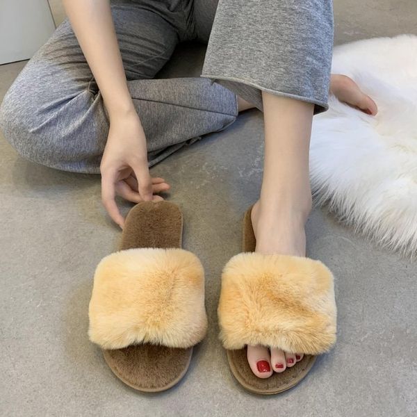 2021 women men slides winter fluffy furry slippers fashion warm comfortable luxury designer fuzzy girl flip flops, Black
2021 women men slides winter fluffy furry slippers fashion warm comfortable luxury designer fuzzy girl flip flops, Black