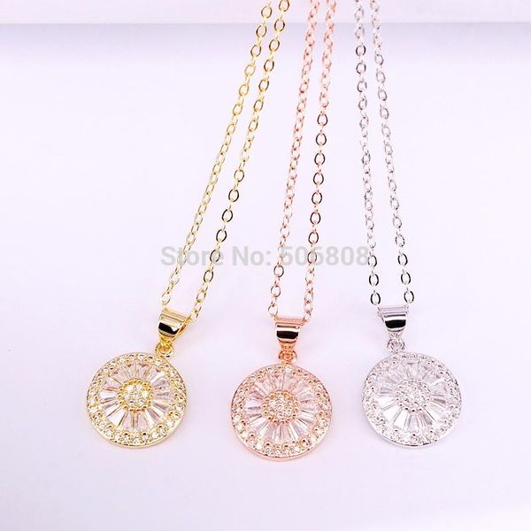 pendant necklaces 6 strands zyz-n2805 micro paved cz round chain necklace gold/rose gold silver color charm for women
pendant necklaces 6 strands zyz-n2805 micro paved cz round chain necklace gold/rose gold silver color charm for women