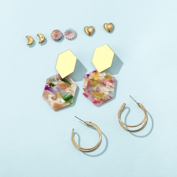 dangle & chandelier fashion 2021 acrylic earrings for women big set heart moon colourful earring women's jewelry accessories, Silver
dangle & chandelier fashion 2021 acrylic earrings for women big set heart moon colourful earring women's jewelry accessories, Silver